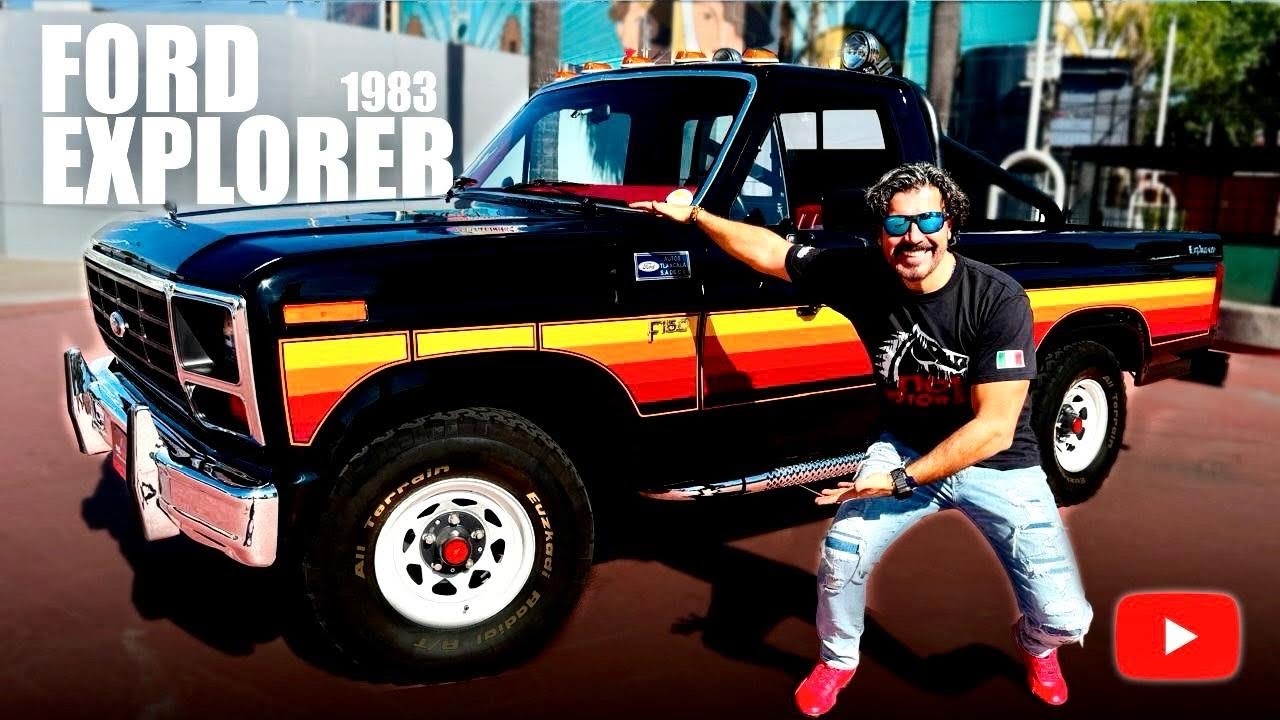 F150 Explorer Original 1983 en Venta con Factura de Agencia 2 dueños de Netmotors Garage de Clásicos
