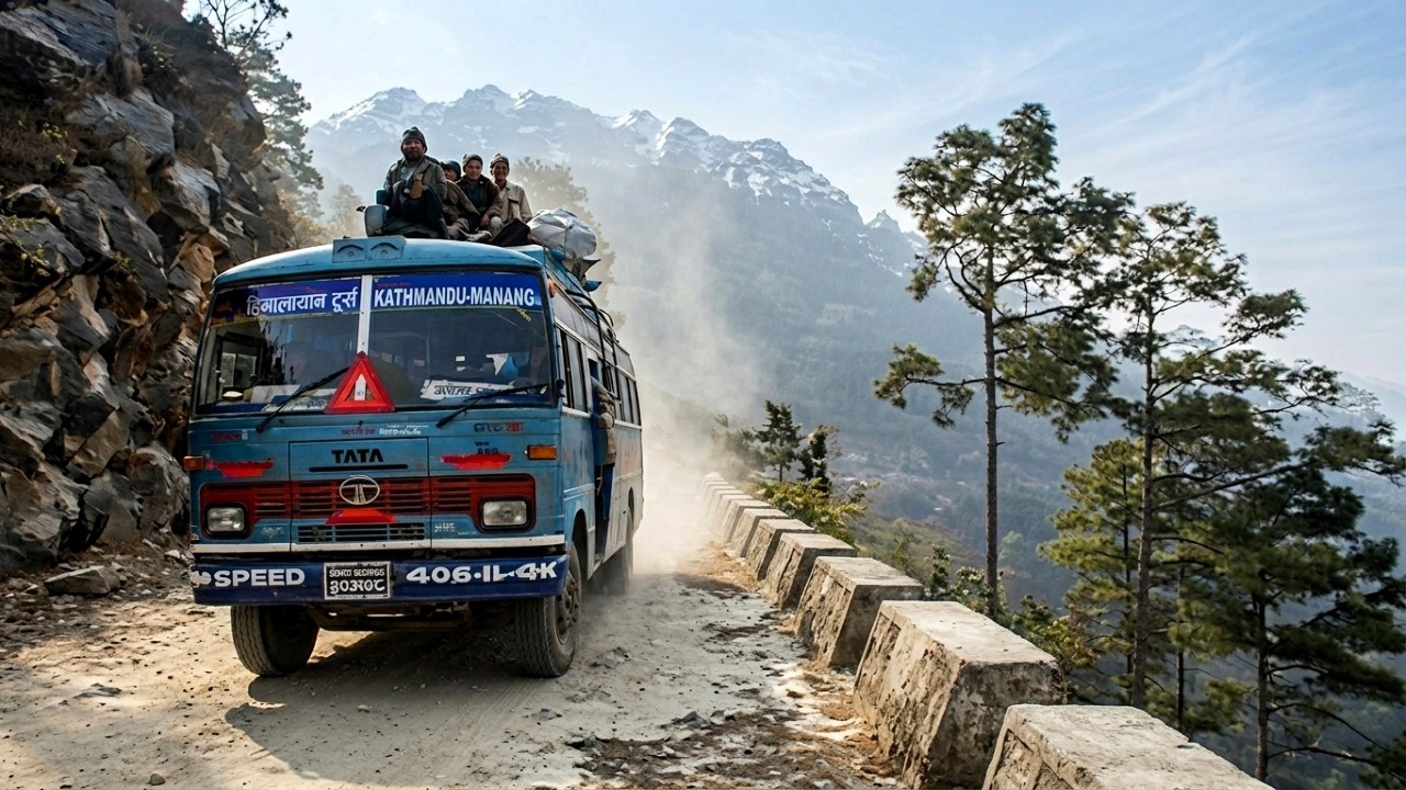 Nepal&rsquo;s deadliest road: A journey through the Himalayas