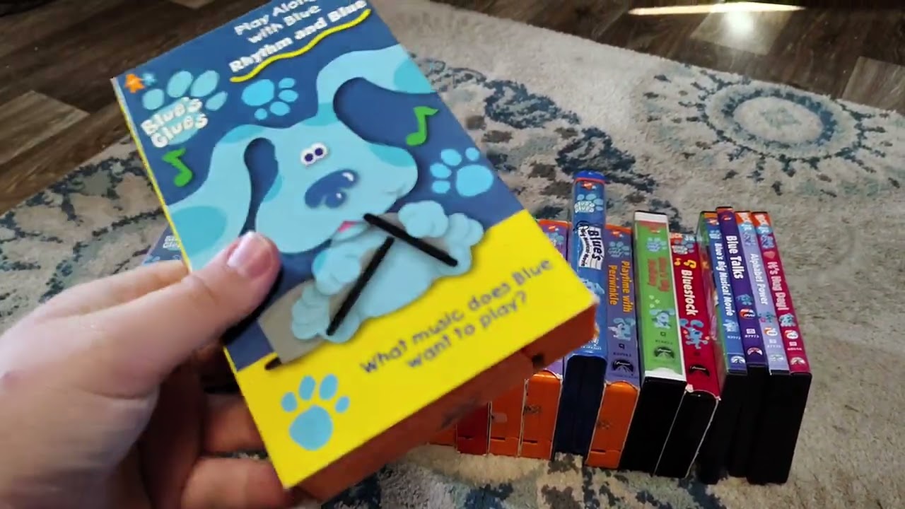 Blue's Clues / Blues Room Коллекция VHS / DVD (издание 2025 года).