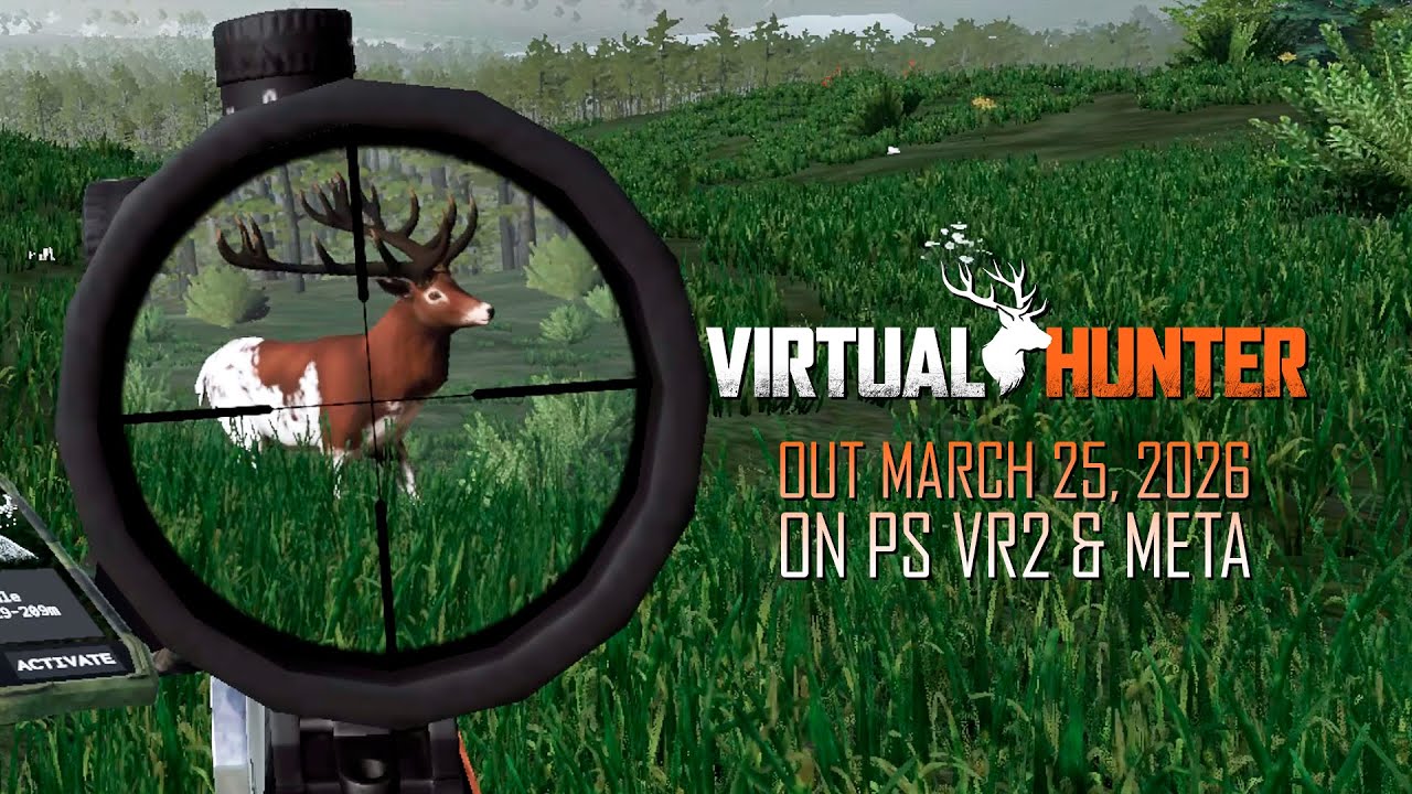Virtual Hunter - The most realistic hunting simulator in VR tracking its way to Meta and PS VR2