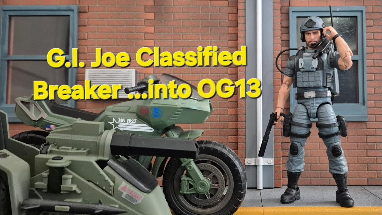 G.I. Joe Classified Breaker and a look at my OG 13 Breaker