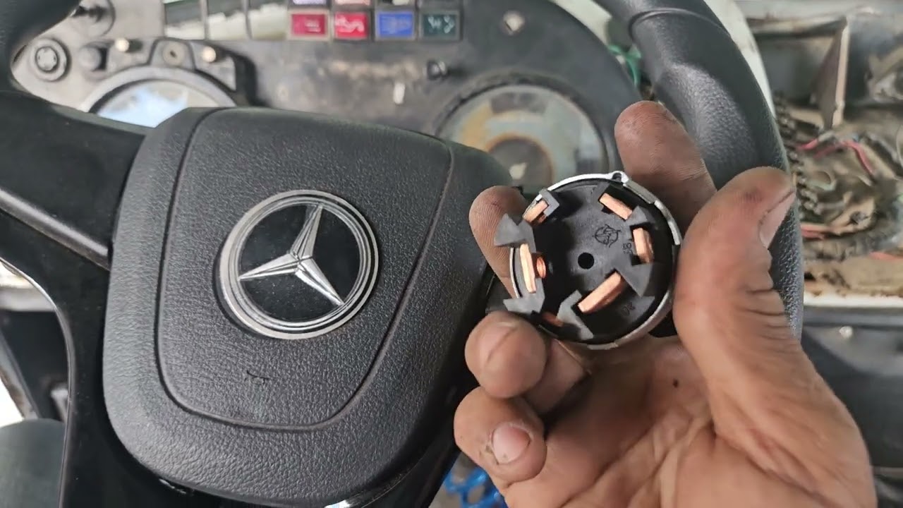 Como ligar uma chave de iguinição do tipo prego do mercedes 1111 ou 1113