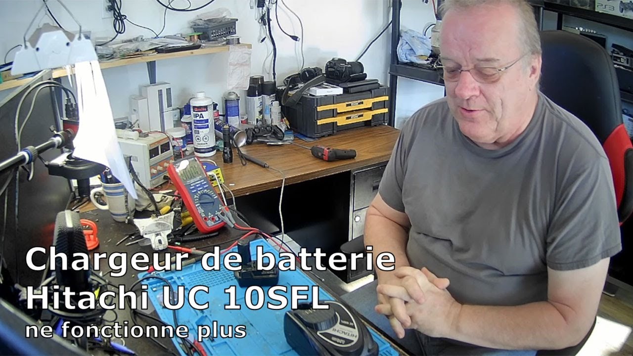Chargeur Hitachi UC 10SFL | SJC Électronique