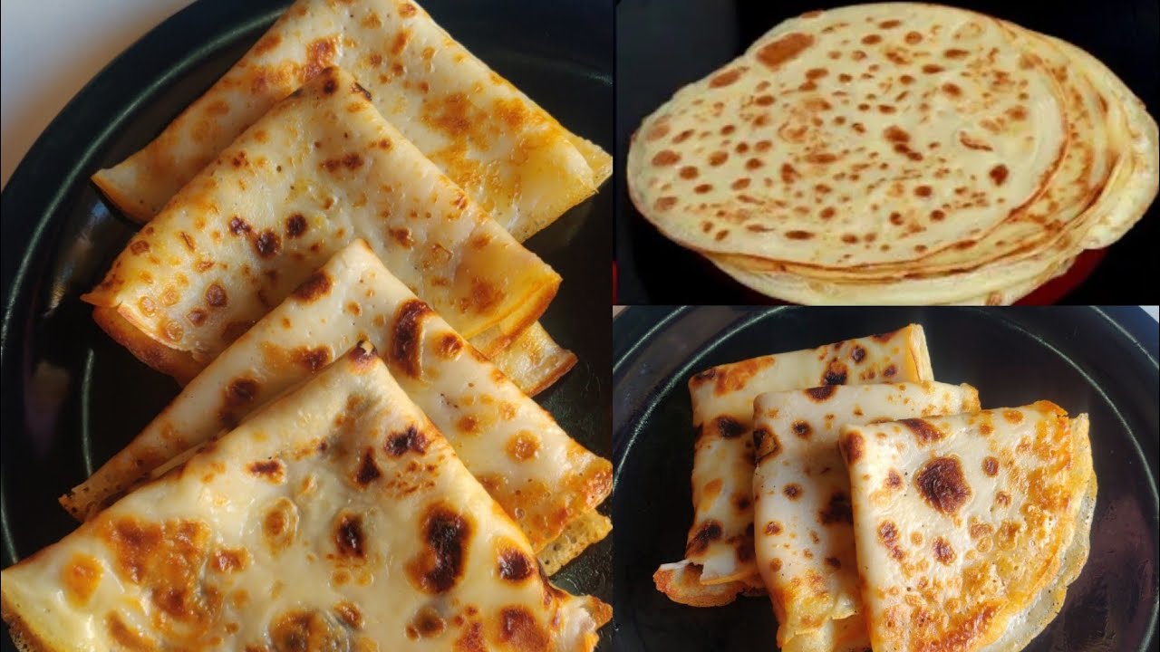 மாவு பிசையாமல் கைக்கு வேலையே இல்லாமல் இந்த பரோட்டா செய்து பாருங்க 😋 | ஐந்தே நிமிடத்தில் டிபன் ரெடி