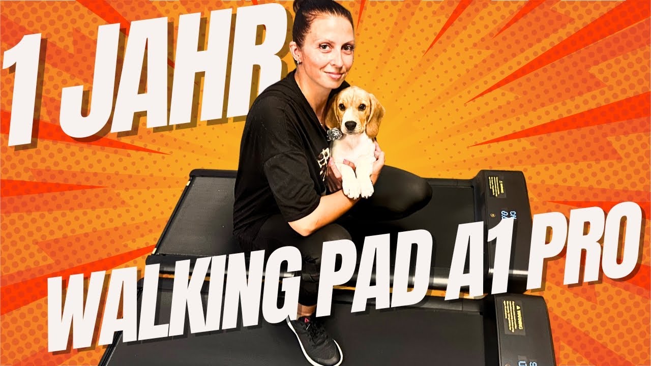 Schatzi und das Walking Pad A1 Pro 🙋‍♀️ Darf ich mit meinem E-Scooter auf dem Laufband fahren? 😁