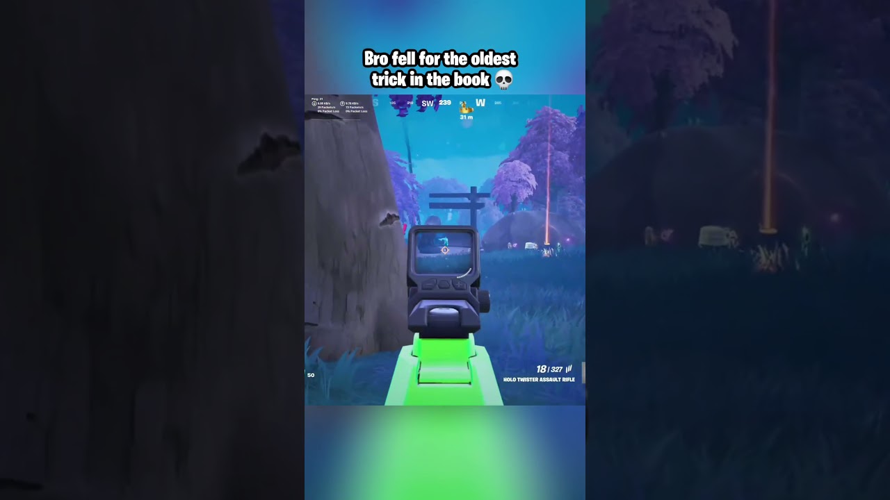 Bro fell for the oldest trick in the book in Fortnite 💀 #fortnite #fortniteclips #fortnitechapter6