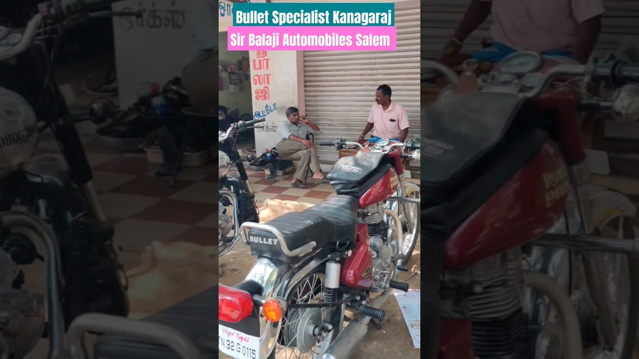 🏍️🔥👌 Bullet Specialist Salem, kanagaraj:9362116696, Near Modern theater Kondappanaickenpatti