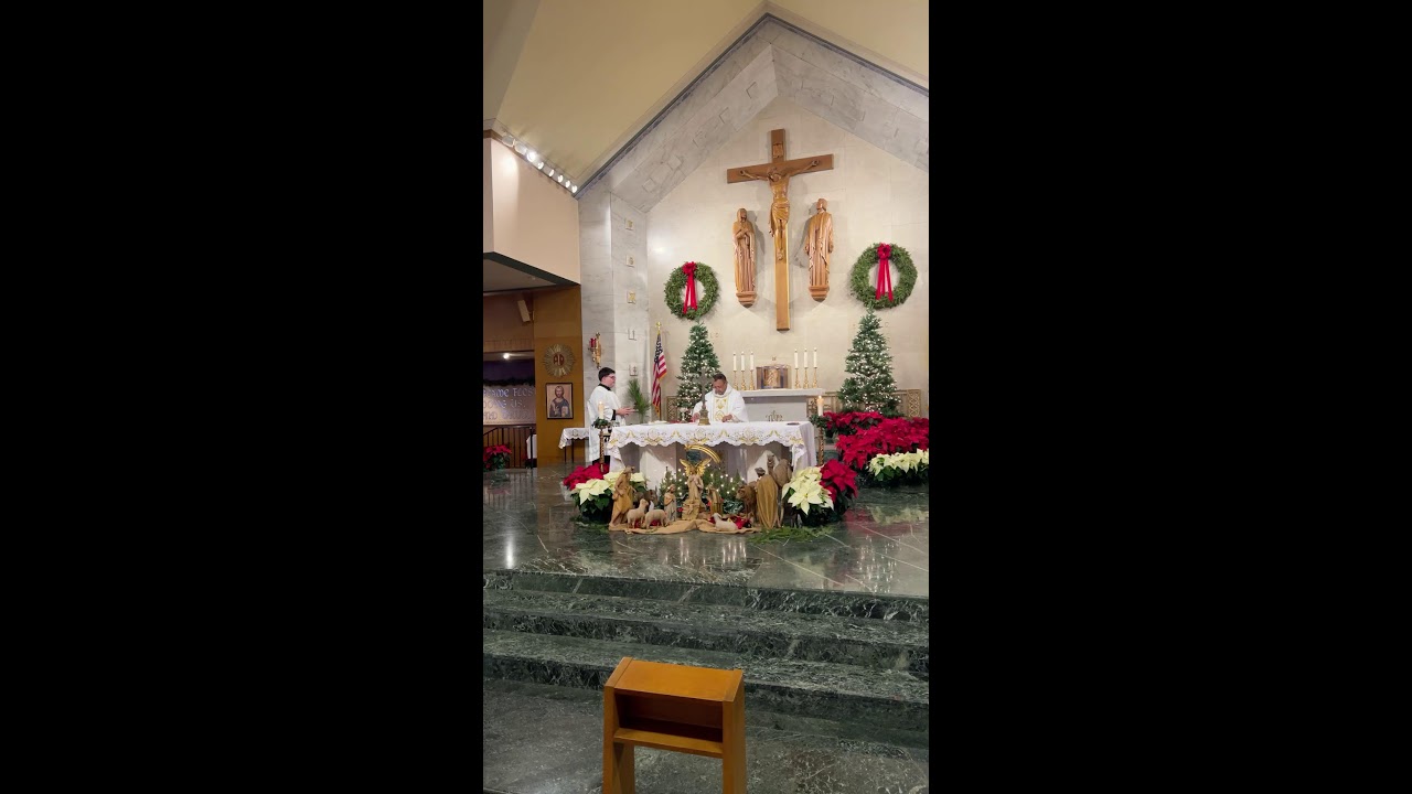 Holy Name Of Mary RC Church. Valley Stream, NY Domingo 12/28/25 Misa en Español 1:00pm