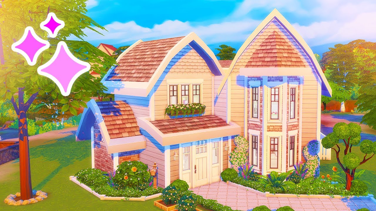 SUGAR COTTAGE 🍰 // The Sims 4: Speed Build