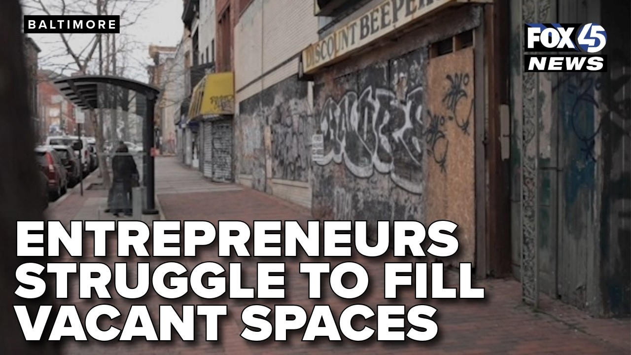 'I can’t survive’: Downtown Baltimore entrepreneurs struggle to fill vacant spaces