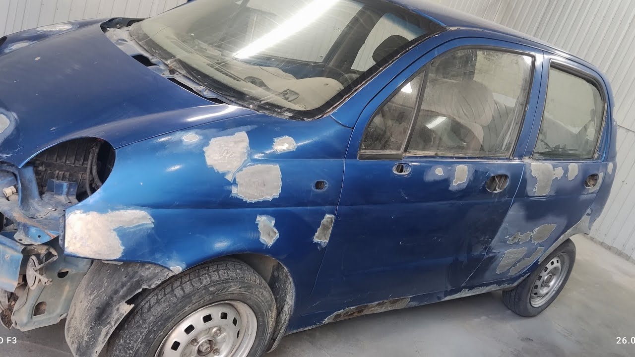 Daewoo Matiz полная покраска
