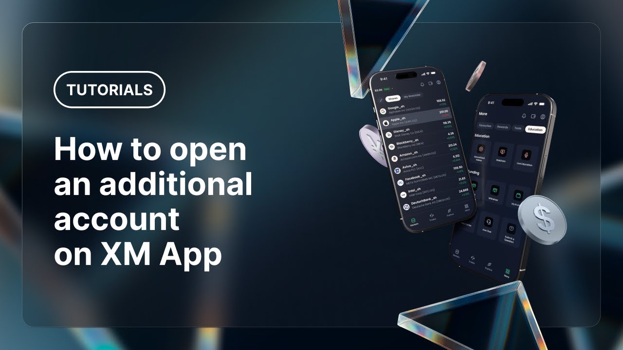 How to open an additional account on XM App