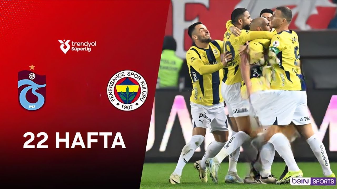 TRABZONSPOR  - FENERBAHÇE  | TRENDYOL SÜPERLİG | HAFTA 22 | EA FC 26 | TÜRKÇE SPİKER |