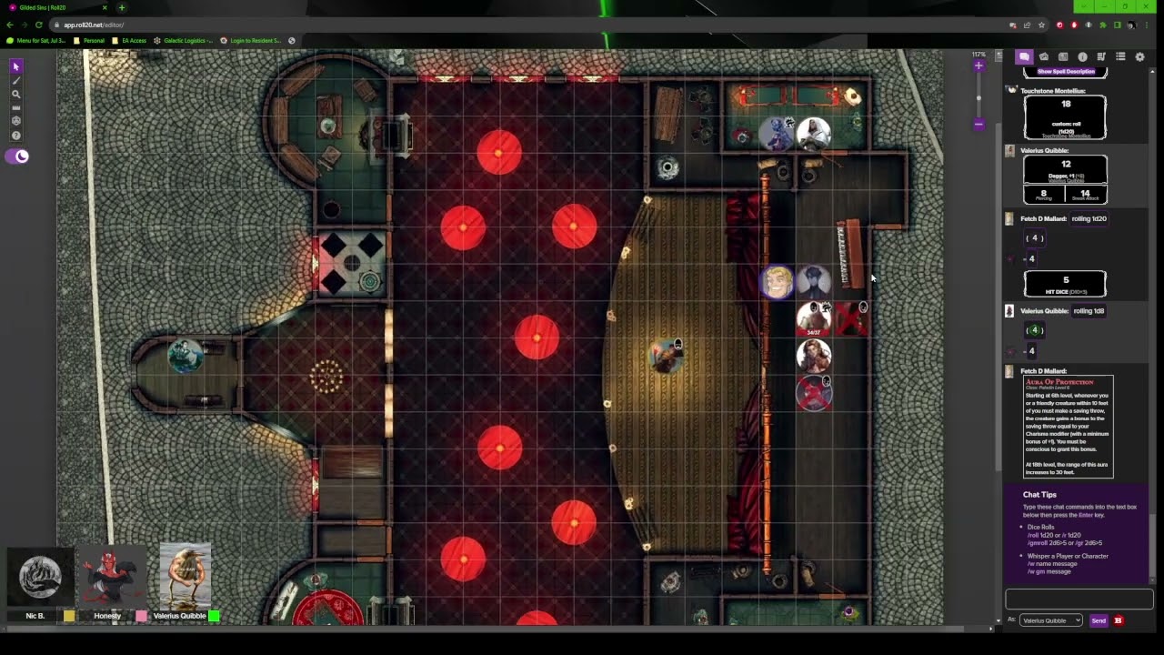 Gilded Sins Stream Session 7 | Actions, Meet Consequences