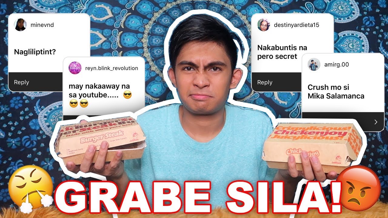 READING ASSUMPTIONS ABOUT ME + MUKBANG | JIRO MORATO