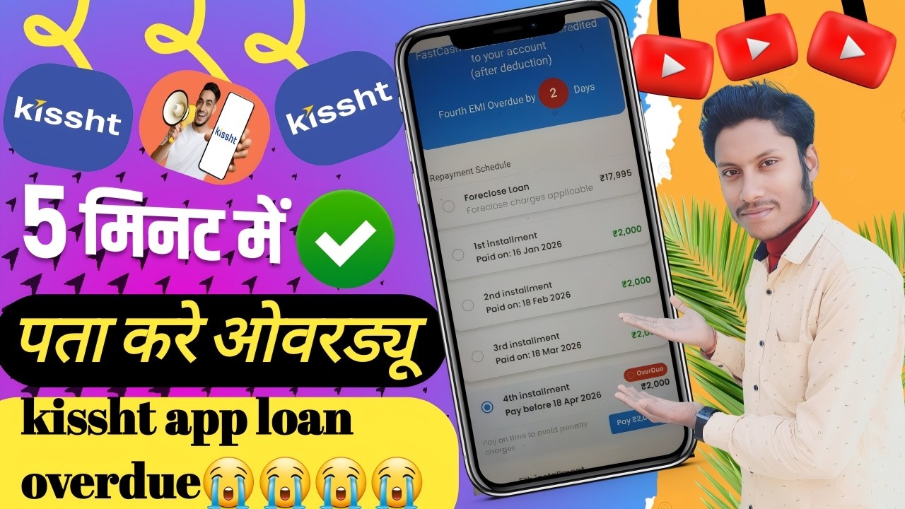 kissht late payment charges / kissht app loan overdue