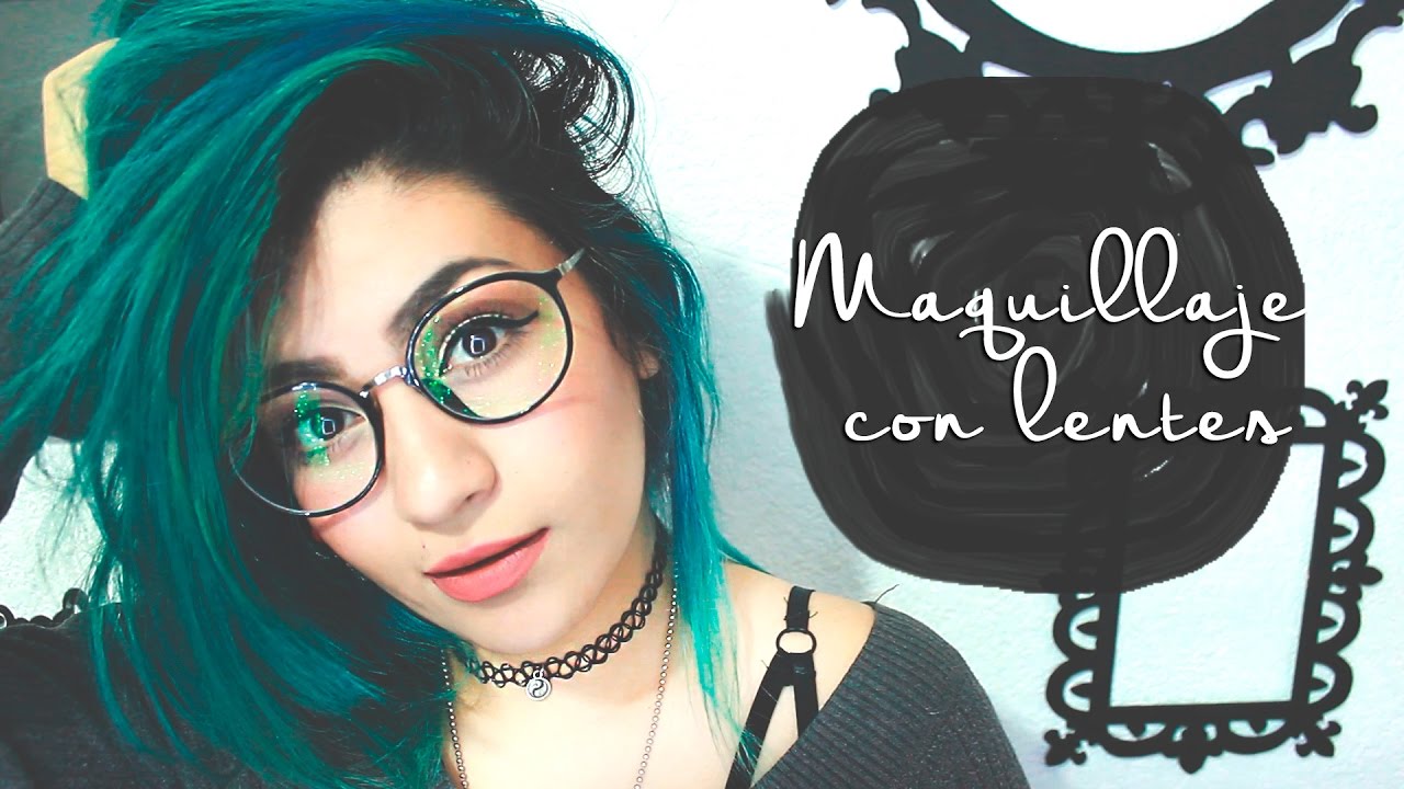 Tips & Maquillaje para usar LENTES ♡ NYA RAWR