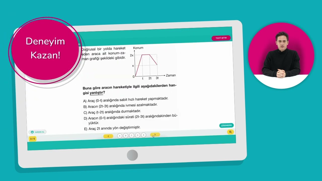 Derslig - Yeni Nesil Sorular İ&ccedil;eren Testler