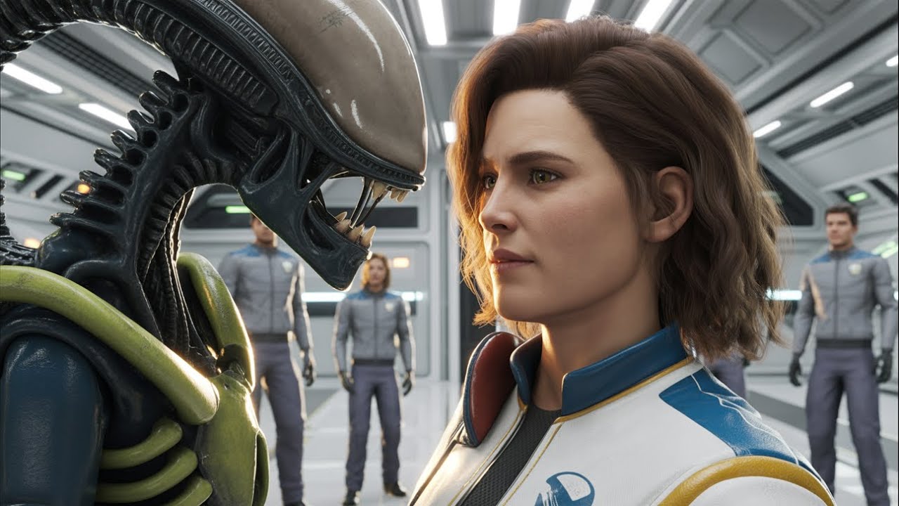 Alien Grabs Earth Girl’s Collar, The Hall Was Quiet as Aliens Pleaded Forgiveness! | Sci-Fi Story