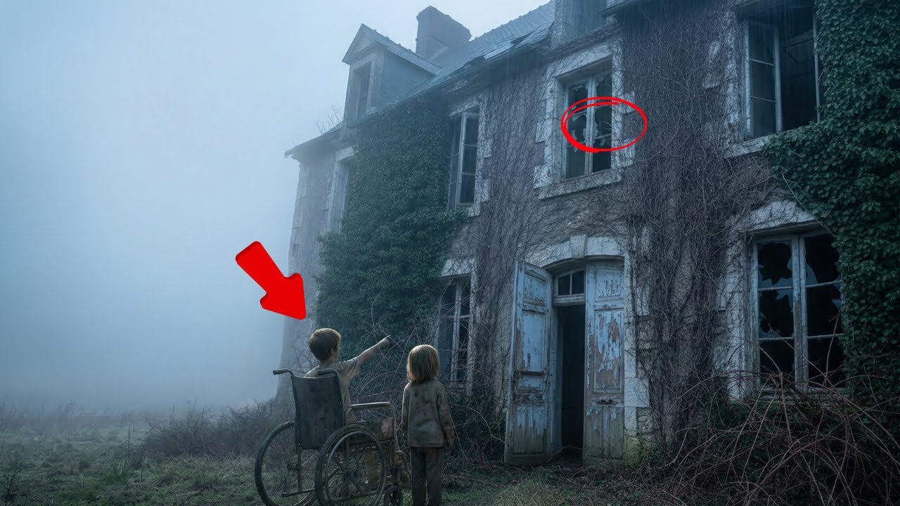 L’orphelin en fauteuil roulant est entré dans une maison abandonnée pour fuir la pluie — mais que...