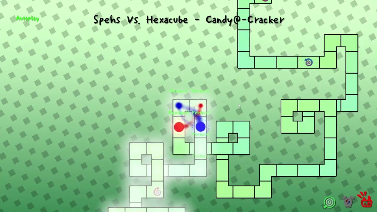 [ADOFAI Custom] Spehs VS Hexacube - Candy@-Cracker (Non VFX)
