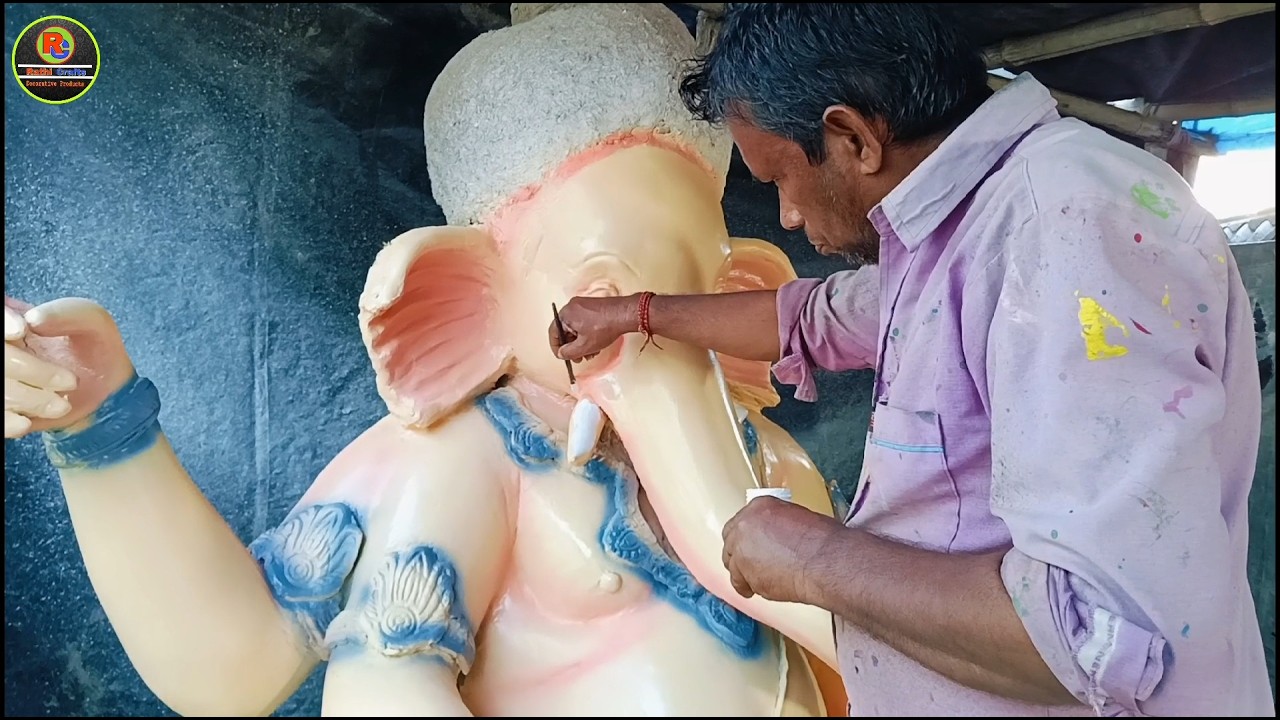 Big Ganesh Murti Painting 2024 | Ganpati Murti 2024 | ganesh murti