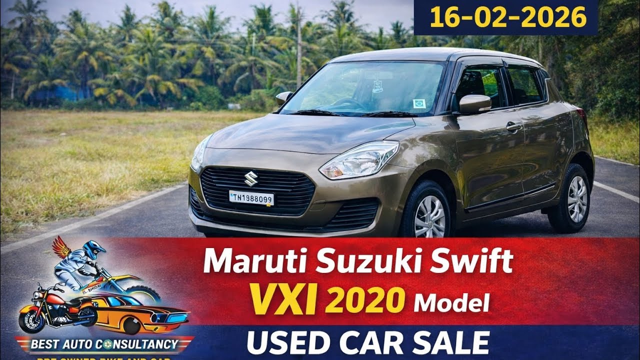 🚗 Maruti Suzuki Swift VXI Petrol – 2020 Model | For Sale 🚗