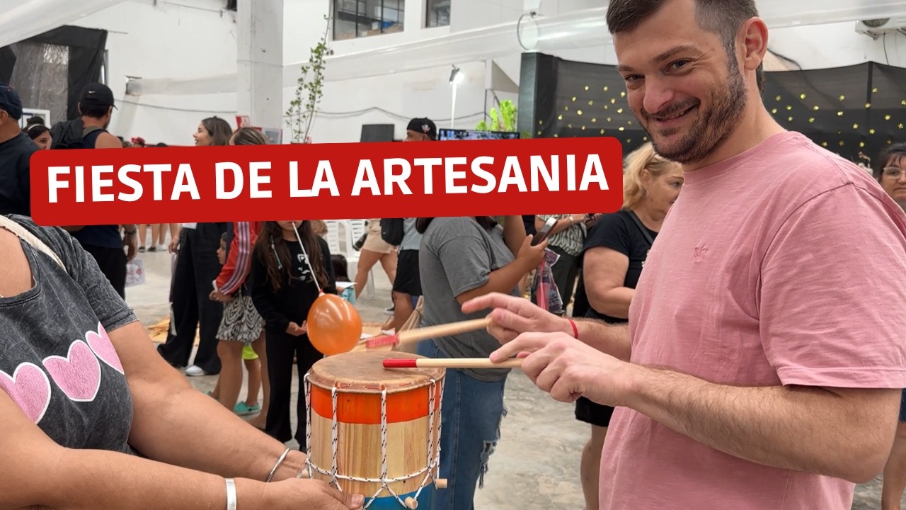 Así es la FIESTA NACIONAL DE LA ARTESANIA en Colón, Entre Ríos!