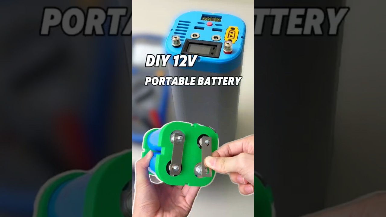 Easy DIY 12V Battery Project for Beginners! #diy