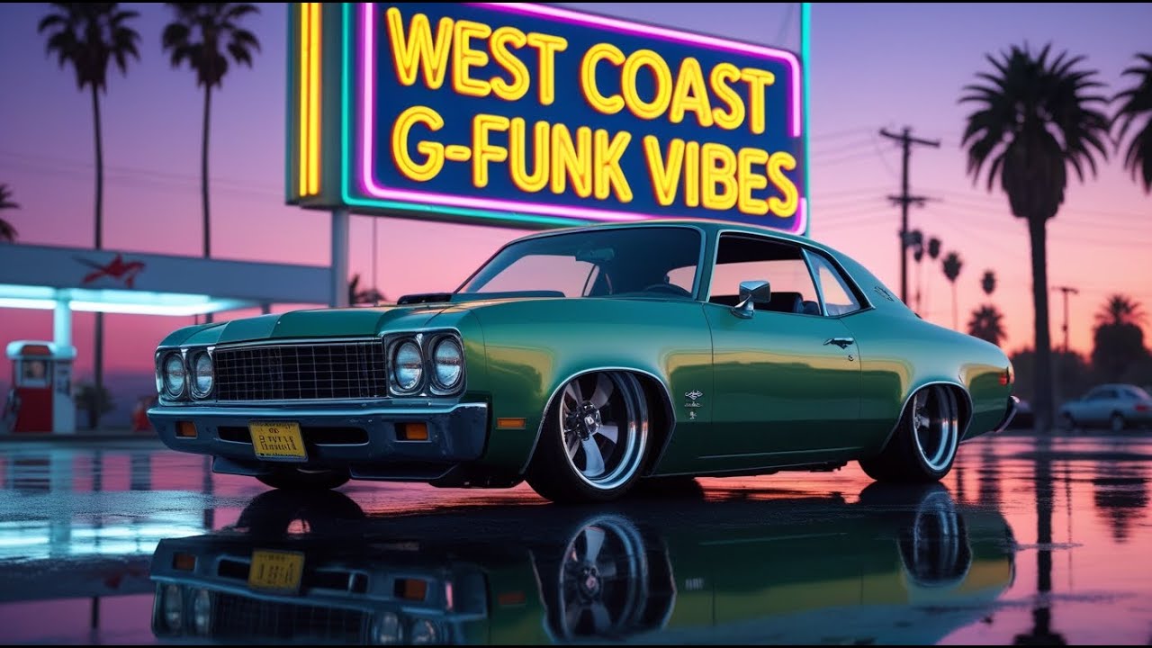 Midnight Cruising Mood 🖤 Dark G-Funk Beats for Night Drive