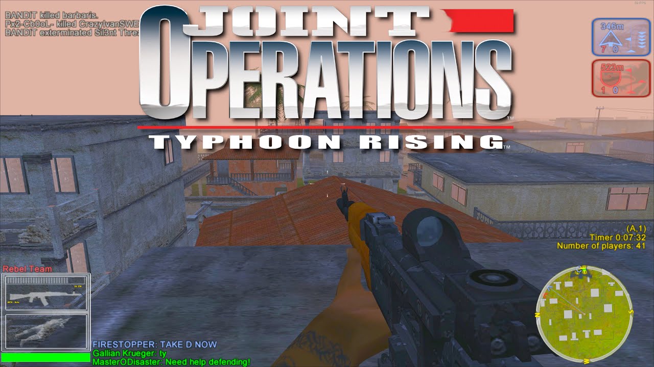 Joint Operations Typhoon Rising (Video From July 2020) Kutu Arms Market Gameplay ►40+ Players | 4K