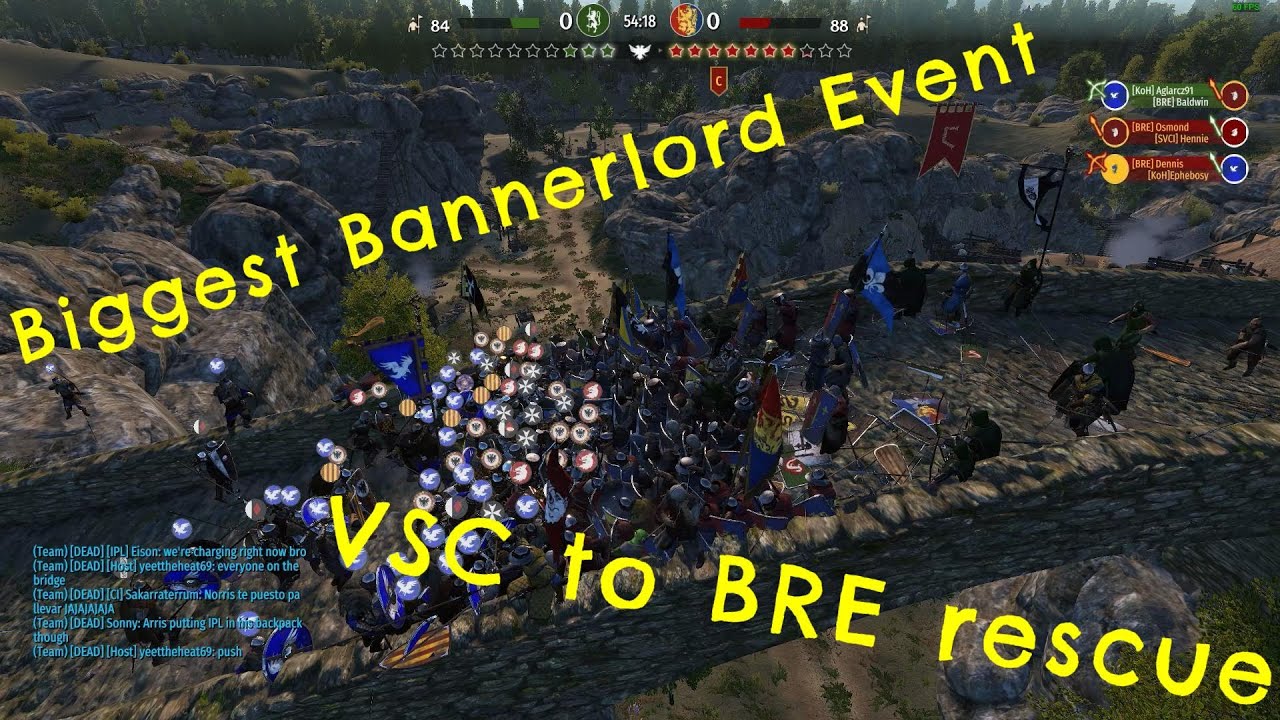 Epic 500 Player Battle in Bannerlord's Biggest Event