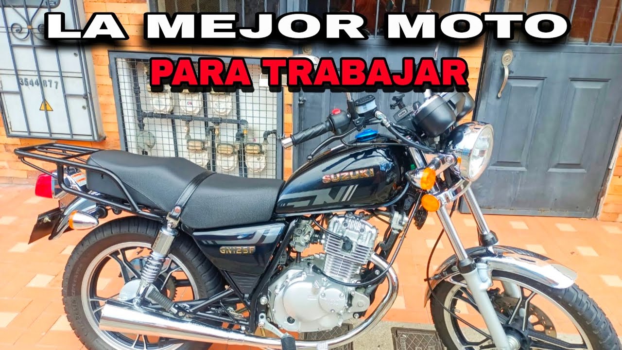 Suzuki GN 125 / LA MEJOR MOTO PARA EL TRABAJO / BUENA Y CONFIABLE 