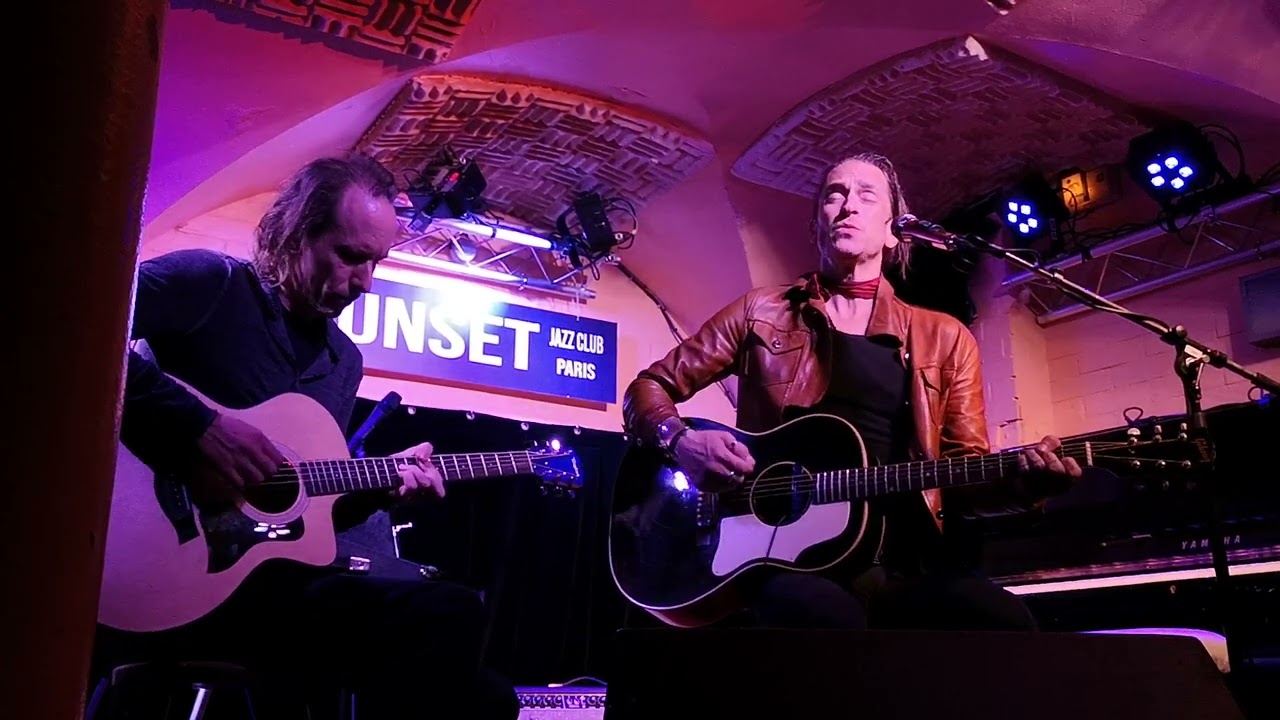 Ours - Jimmy Gnecco Unplugged - Fall into my hands - Sunset-Sunside Paris 31 mai 2022