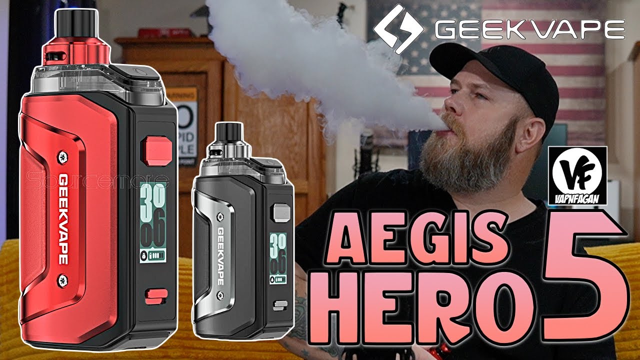 Больше = Лучше - GeekVape Aegis Hero 5