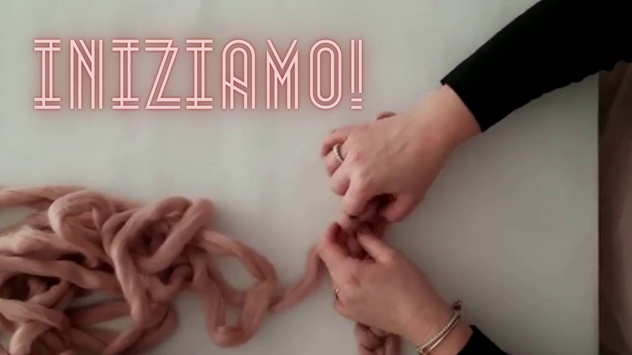 CASEPERLATESTA  - Hand knitting, come fare una coperta con le mani