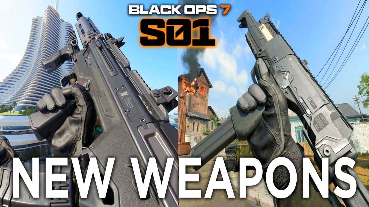 NEW Season 1 Black Ops 7 Weapons Real Names, Origins, Inspect Animations, Sounds and MORE...