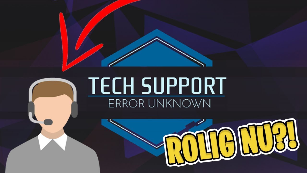 MUMI FIXER DIN PC! | Dansk Tech Support Error Unknown