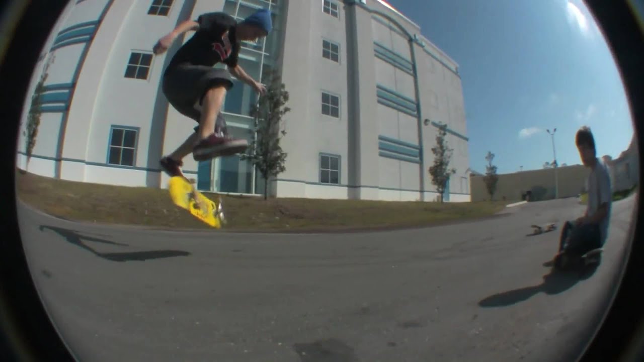 slow motion fakie big flip