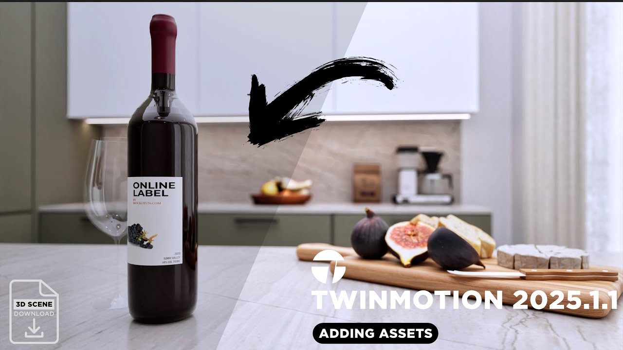 Boost Your Renders: Adding Realistic Assets in Twinmotion 2025.1.1