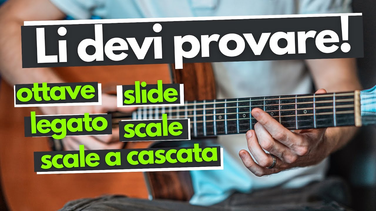 5 Riff Perfetti Per La Chitarra Fingerstyle!