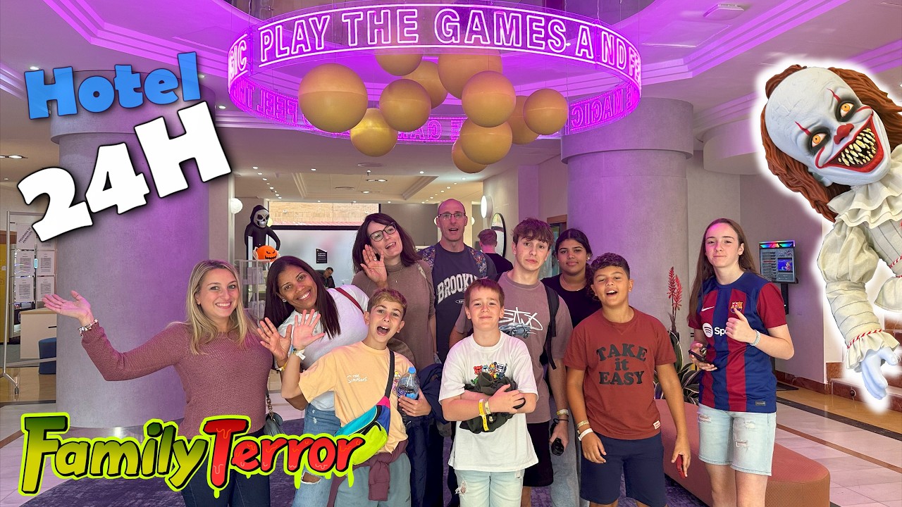 24H en HOTEL Magic GAMES Halloween con un Muñeco Terrorífico