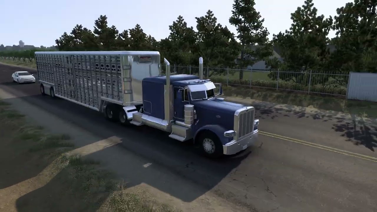 CATTLE DELIVERY, AMERICAN TRUCK SIMULATOR