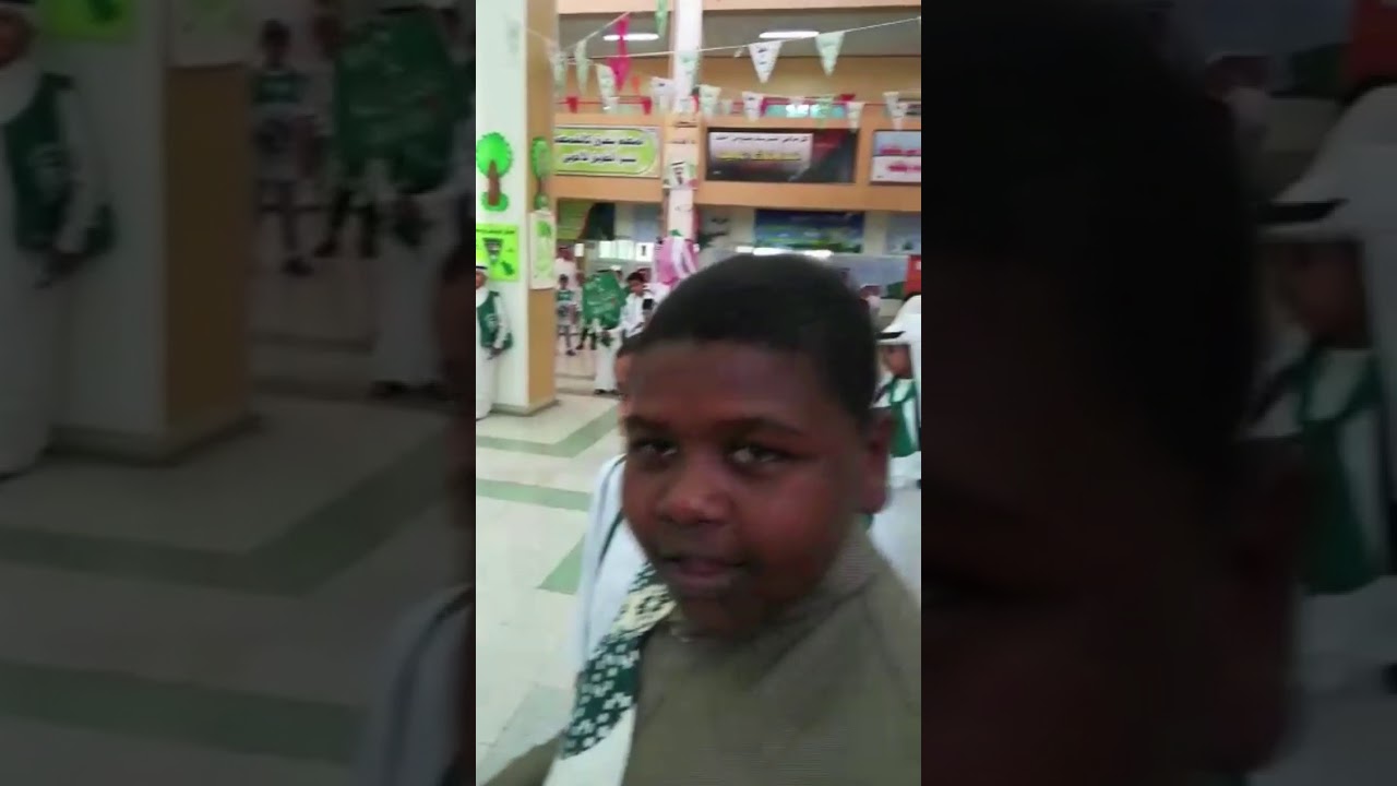 جانب من إحتفالات ابتدائية بني سالم باليوم الوطني ٨٩