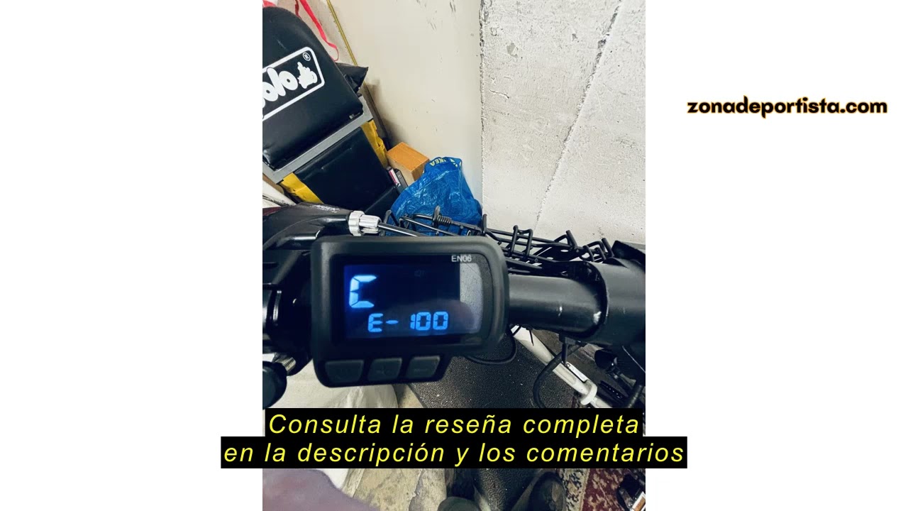 Reseña del lvifloae Medidor de Pantalla LCD para Bicicleta, Display uart 6 Pines Bike, 24v, 36v, 48v