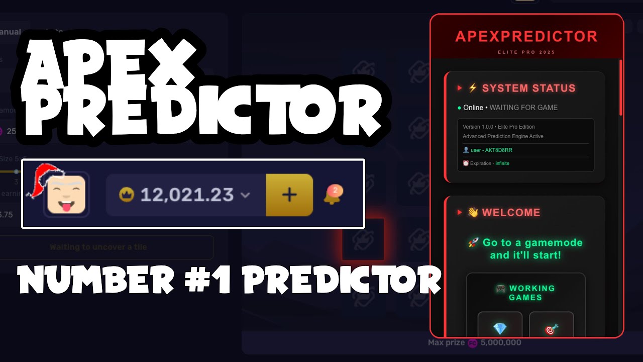 Apex Predictor - This BloxGame Mines Predictor is UNBEATABLE (Live Proof)