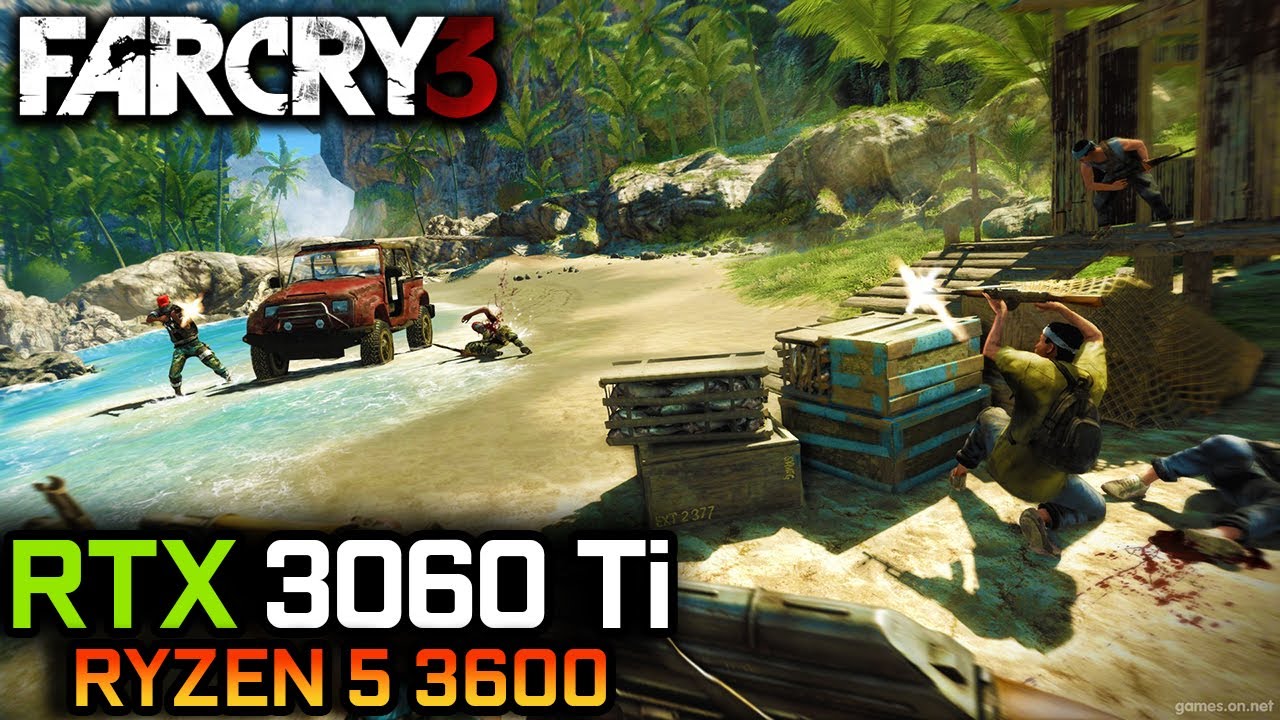 Far Cry 3 | RTX 3060 Ti + Ryzen 5 3600 | MAX SETTINGS | 4K