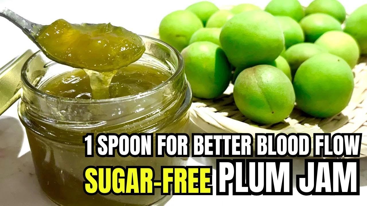 Heat Transforms Ume! Sweet, Healthy Plum Mirin Jam for Better Circulation & Fatigue Relief