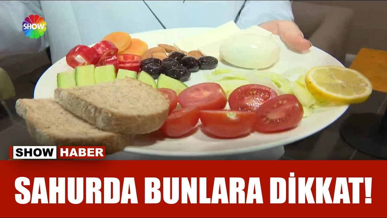 Sahurda nasıl beslenmeliyiz?