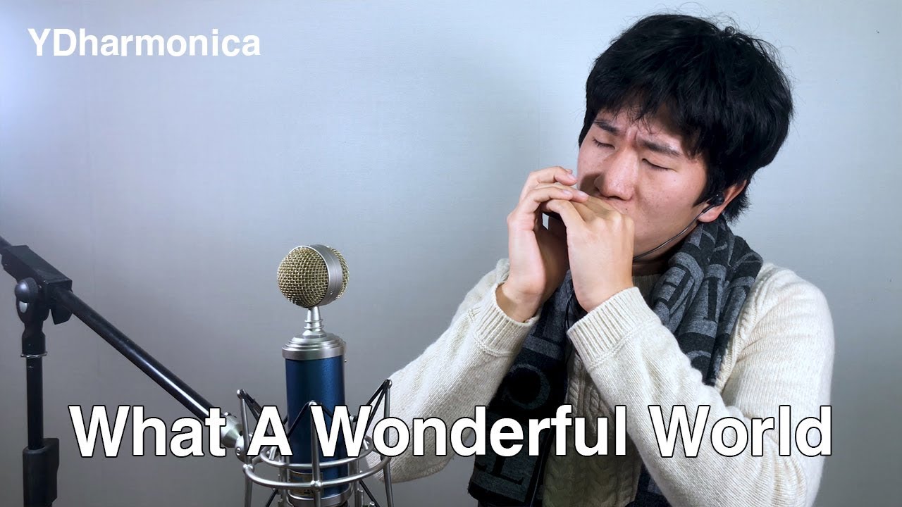 『What A Wonderful World - Louis Armstrong』 Blues Harmonica.